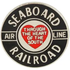Seaboard Railroad Pin 1"