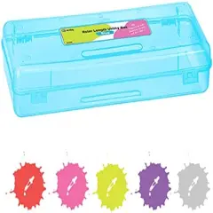 Enday Multipurpose Ruler Length Utility Box Blue
