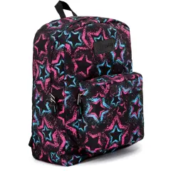 Enday School Backpack Blue Printed