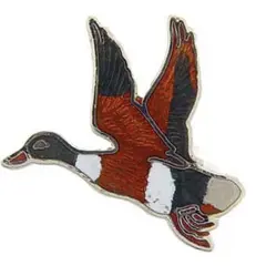 Flying Mallard Pin 1"