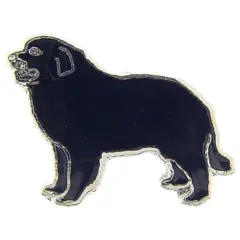 New Foundland Dog Pin 1"