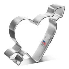 CookieCutter.Com Heart Cookie Cutter 4.25 Inch &ndash;Tin Plated Steel Cookie Cutters &ndash; Made In The USA