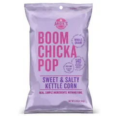BOOMCHICKAPOP Sweet & Salty Kettle Corn Popcorn, 2.25 Ounce (Case of 12)