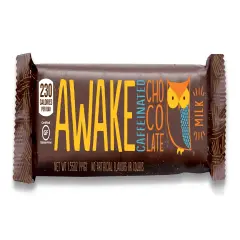 Caffeinated Chocolate Energy Bar, (Case of 12)