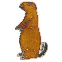 Prairie Dog Pin 1"