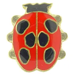 Ladybug Pin 1"