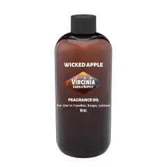 Wicked Apple Fragrance Oil (Our Version of the Brand Name) (16 oz Bottle) for Candle Making, Soap Making, Tart Making, Room Sprays, Lotions, Car Fresheners, Slime, Bath Bombs, Warmers&hellip;