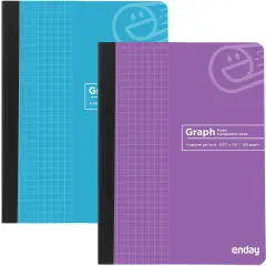 Enday 100 Ct. Premium Quad-Ruled Composition Book Purple