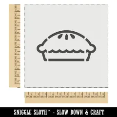 Yummy Pie Wall Cookie DIY Craft Reusable Stencil