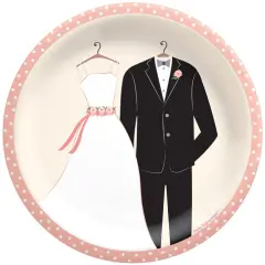 Wedding Attire 8.5" Plates, 8ct