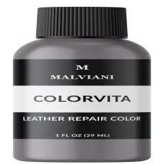 Leather Repair Color Restore for Faded and Scratched Couches Taupe gray