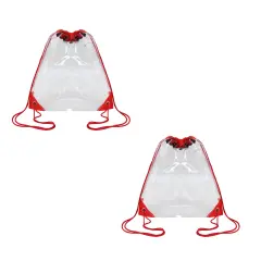 Ultimate Stylish Clear Drawstring Pack | PVC material Fashionable Transparent Travel Backpack | RAHEEV&reg;