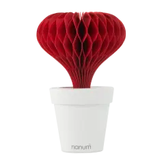 Heart Non-Electric Personal Humidifier in Red