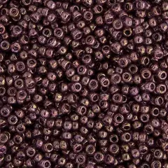 Miyuki 250g Luster Round Rocailles Seed Beads, 11/0 Amethyst Gold #312