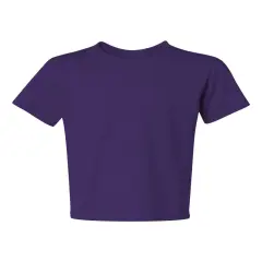 M&O&reg; Youth Gold Soft Touch Crewneck Short Sleeve T-Shirt Deep purple