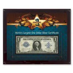 World's Largest Silver Certificate