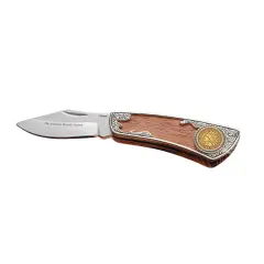 100‐Year Old Gold Layered Indian Cent Pocket Knife