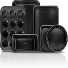 NutriChef 6 Piece Non Stick Baking Pans Set