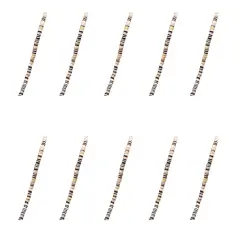 Kitcheniva 6mm Heishi Beads Clay Disc Flat Vinyl DIY Jewelry 10 Strands Brown asstd