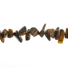 Earth's Jewel Semi-Precious Tiger Eye Loose Chips Beads