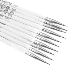 10Pcs Micro Liner Artist Paint Brush Set for Acrylic and Watercolor Art