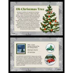 The History of The Christmas Tree Coin and Stamp Set