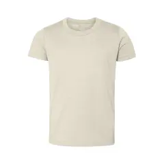 BELLA + CANVAS&reg; Youth CVC Jersey Crew Neck Tee - 3001YCVC Heather dust