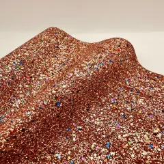 Rose Gold Party Star Glitter Craft Vinyl