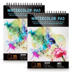 Watercolor Sketch Pad for Wet Drawing and Painting