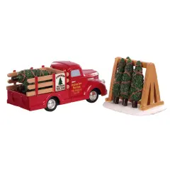 Lemax&copy; Vail Village Accessory&trade;: Tree Delivery, Set of 2