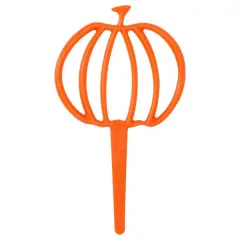 Cutout Pumpkin DecoPics Cupcake Decoration, 12ct