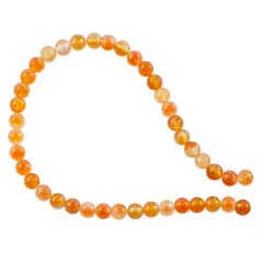 Carnelian Round Beads 4mm (16" Strand)