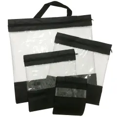 Clear Storage Bags 4-piece Assortment