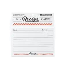 Weatherbee Recipe Cards / 4 X 6 INCHES