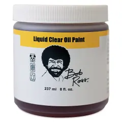 Bob Ross Liquid Medium - Clear, 8 oz jar