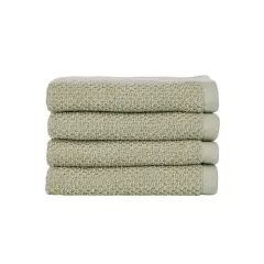 Nate Home by Nate Berkus Cotton Textured Weave Bath Towel Set
