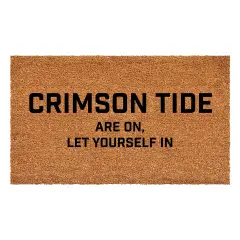Crimson Tide are on, Let yourself in Doormat