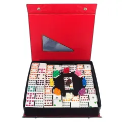 WE Games Mexican Train Dominoes, Double Twelve