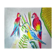 Betsy Drake Three Parrots 30 X 50 Inch Comfort Floor Mat
