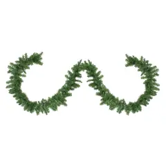 Northlight Northern Pine Artificial Christmas Garland - 9' x 10" - Unlit Green