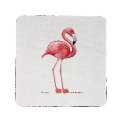 Betsy Drake Flamingo Neoprene Coaster Set of 4