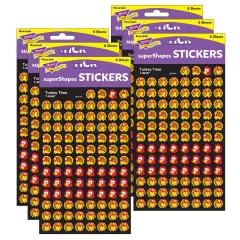 Turkey Time superShapes Stickers, 800 Per Pack, 6 Packs