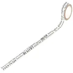AALL And Create Washi Tape-Healthy Lettering