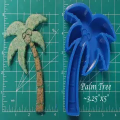 Palm Tree Silicone Freshie Mold