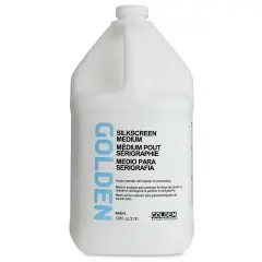 Golden Silkscreen Medium - 128 oz tub