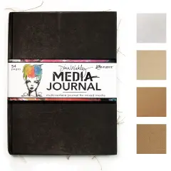 Dina Wakley Media Journal 8"X10"-Black