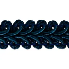 100yards of Alice Classic Woven Braid Trim | 100 yard cut Royal Blue