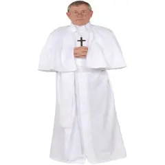 Men's White Pope Ponitff Maximus Costume Robes