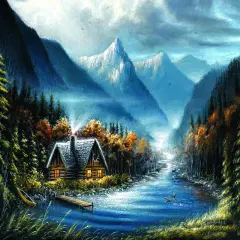 Sunsout Lost Creek 300 pc Jigsaw Puzzle 55017