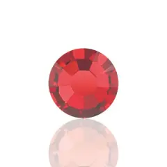 Preciosa MAXIMA SS10 Czech Glass Hotfix Flat Back Rhinestones 144 Pieces Light Siam